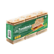 GALLETITAS DE AGUA LA PROVIDENCIA Pack x3u.